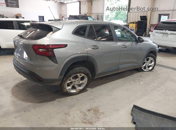 KL77LFEP2SC281859 2025 CHEVROLET TRAX Gray Trasero derecho