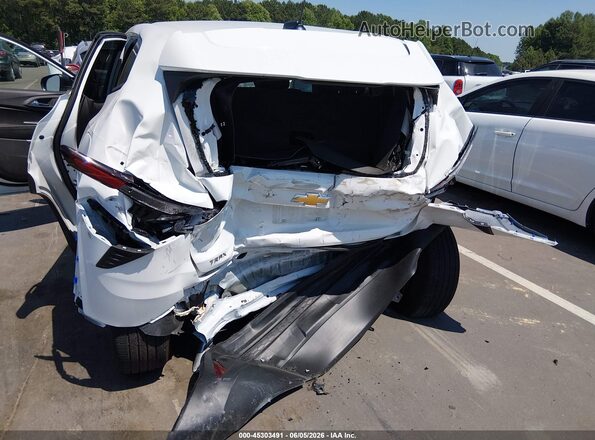 KL77LFEP2SC326069 2025 CHEVROLET TRAX White Вид спереду