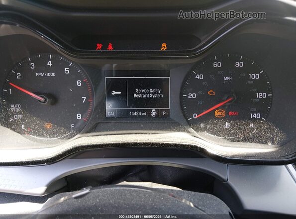 KL77LFEP2SC326069 2025 CHEVROLET TRAX White Вид задніх сидінь