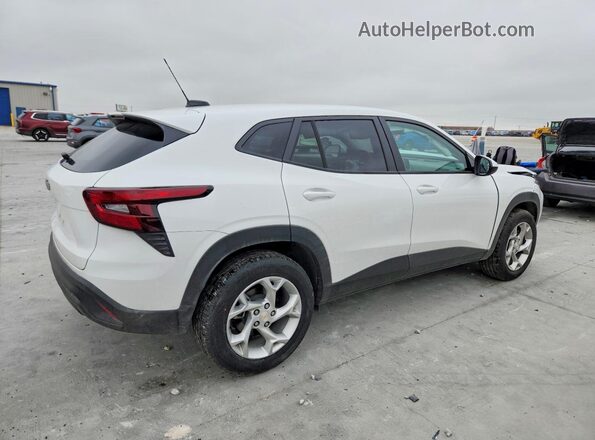 KL77LFEP2TC079542 2026 CHEVROLET TRAX Белый Задняя правая четверть