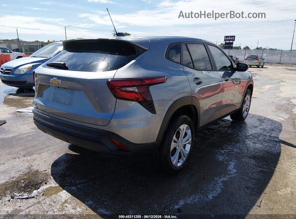 KL77LFEP3SC080343 2025 CHEVROLET TRAX Gray Задня права чверть