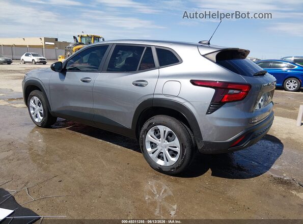 KL77LFEP3SC080343 2025 CHEVROLET TRAX Gray Задня ліва чверть