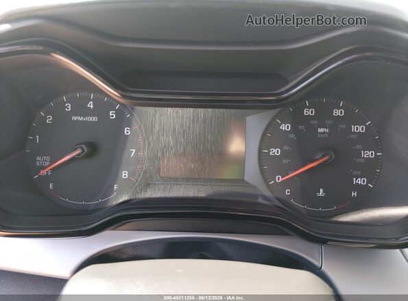 KL77LFEP3SC080343 2025 CHEVROLET TRAX Gray Вид задніх сидінь