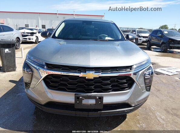 KL77LFEP3SC080343 2025 CHEVROLET TRAX Gray Вид панелі приладів
