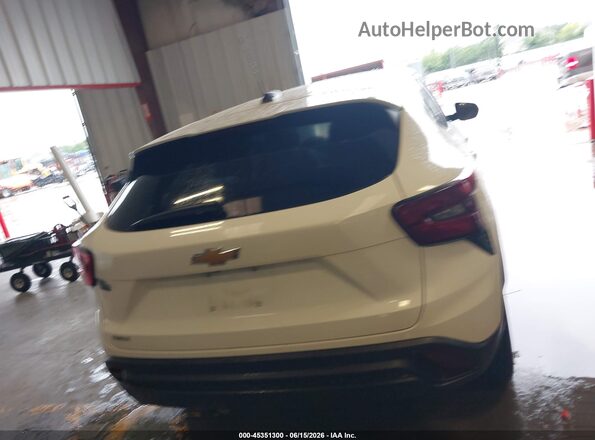 KL77LFEP3SC166106 2025 CHEVROLET TRAX White 