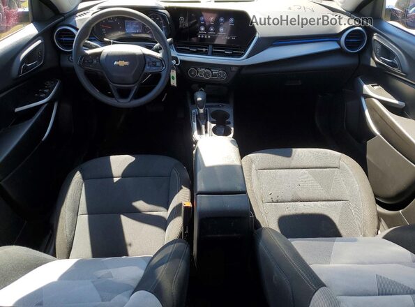 KL77LFEP3SC229902 2025 CHEVROLET TRAX Black Dashboard view