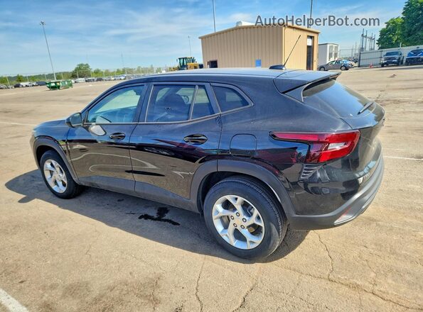 KL77LFEP3SC296595 2025 CHEVROLET TRAX Black უკანა მარცხენა