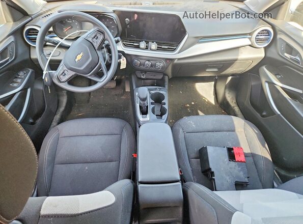 KL77LFEP3SC296595 2025 CHEVROLET TRAX Black წინა პანელის ხედი