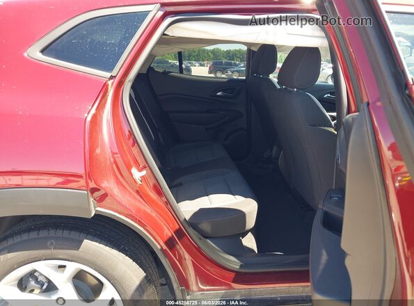 KL77LFEP5SC091490 2025 CHEVROLET TRAX Red Vista de la etiqueta del VIN
