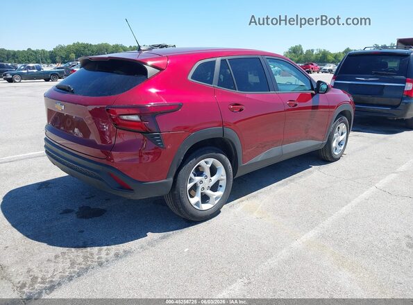 KL77LFEP5SC091490 2025 CHEVROLET TRAX Red Trasero derecho
