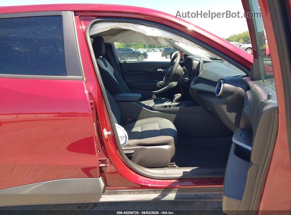 KL77LFEP5SC091490 2025 CHEVROLET TRAX Red Vista interior delantera