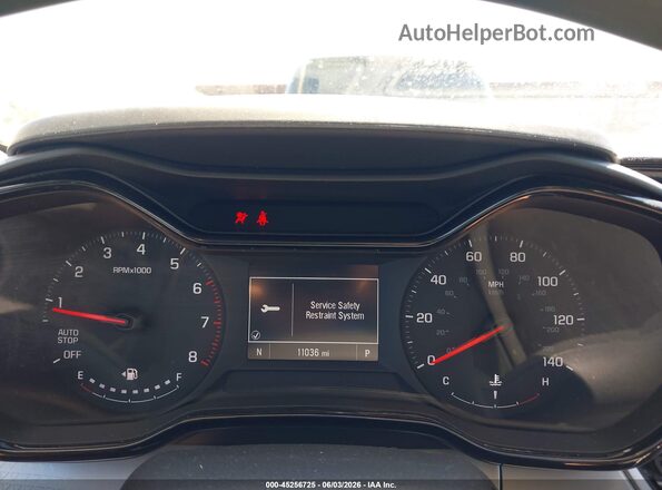 KL77LFEP5SC091490 2025 CHEVROLET TRAX Red Vista de los asientos traseros
