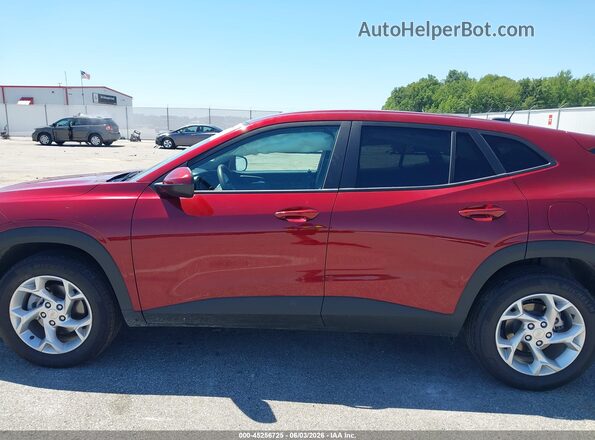 KL77LFEP5SC091490 2025 CHEVROLET TRAX Red Vista interior de 360 grados