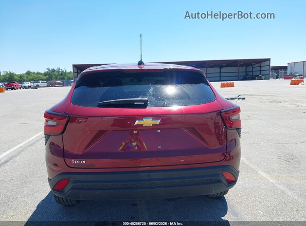 KL77LFEP5SC091490 2025 CHEVROLET TRAX Red 