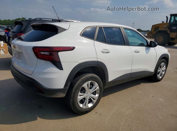 KL77LFEP5SC177625 2025 CHEVROLET TRAX White Trasero derecho