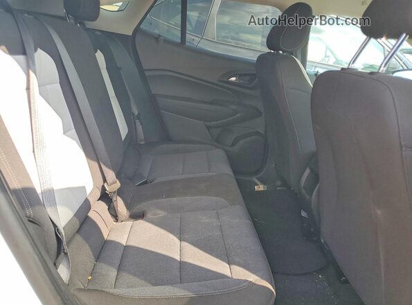 KL77LFEP5SC177625 2025 CHEVROLET TRAX White Vista de los asientos traseros
