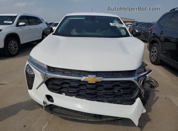 KL77LFEP5SC177625 2025 CHEVROLET TRAX White Vista interior de 360 grados
