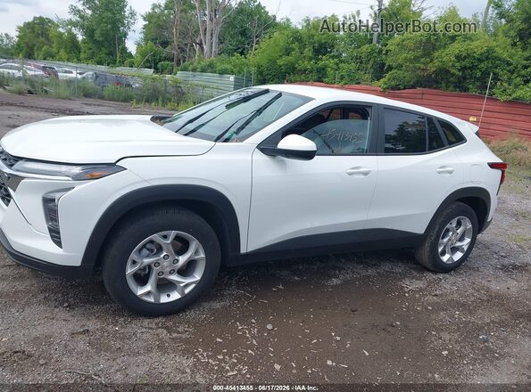 KL77LFEP5SC184039 2025 CHEVROLET TRAX White Vista interior de 360 grados