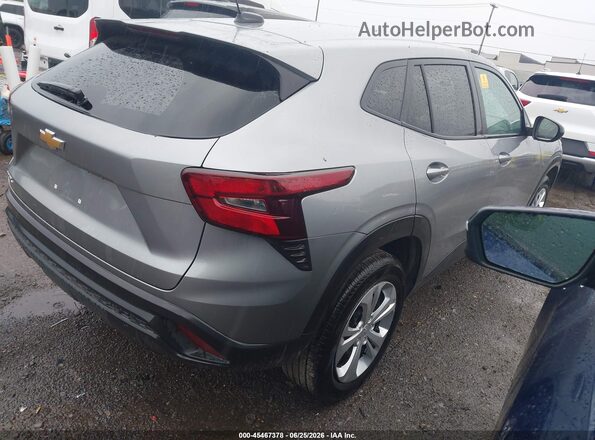KL77LFEP5SC296436 2025 CHEVROLET TRAX Gray Հետևի աջ
