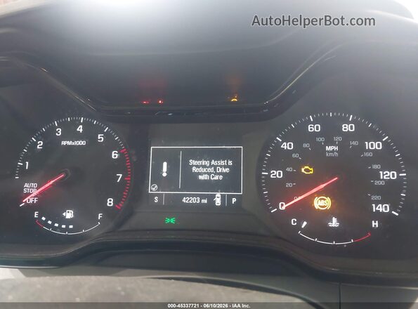 KL77LFEP6SC093572 2025 CHEVROLET TRAX White Widok tylnych siedzeń