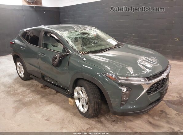 KL77LFEP6SC264272 2025 CHEVROLET TRAX Gray წინა ხედი