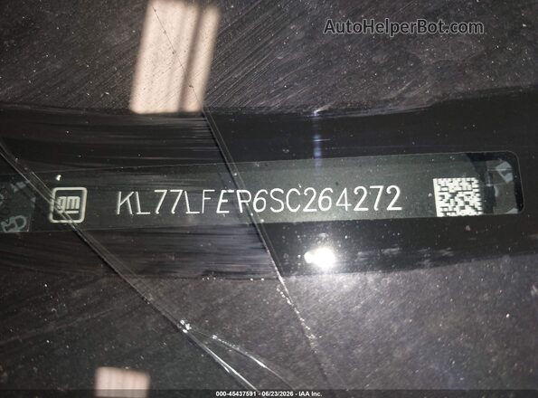KL77LFEP6SC264272 2025 CHEVROLET TRAX Gray 