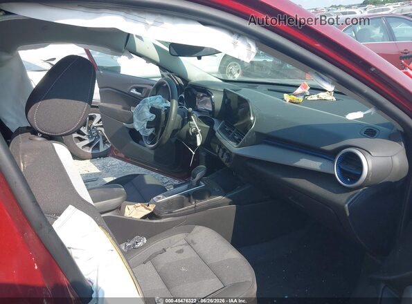 KL77LFEP7SC009971 2025 CHEVROLET TRAX Red Вид салону спереду