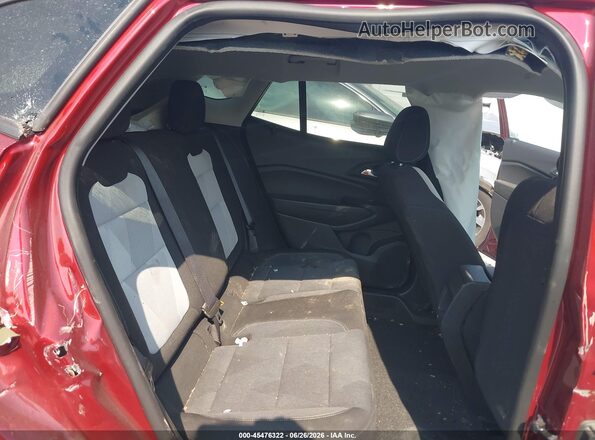 KL77LFEP7SC009971 2025 CHEVROLET TRAX Red Вид наклейки з VIN-кодом