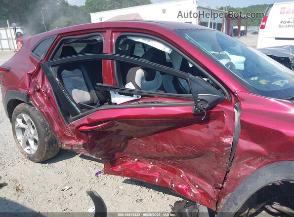 KL77LFEP7SC009971 2025 CHEVROLET TRAX Red Вид спереду