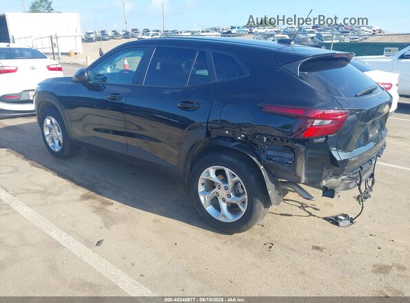 KL77LFEP7SC161054 2025 CHEVROLET TRAX Black უკანა მარცხენა