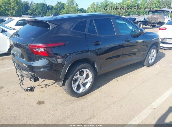 KL77LFEP7SC161054 2025 CHEVROLET TRAX Black უკანა მარჯვენა