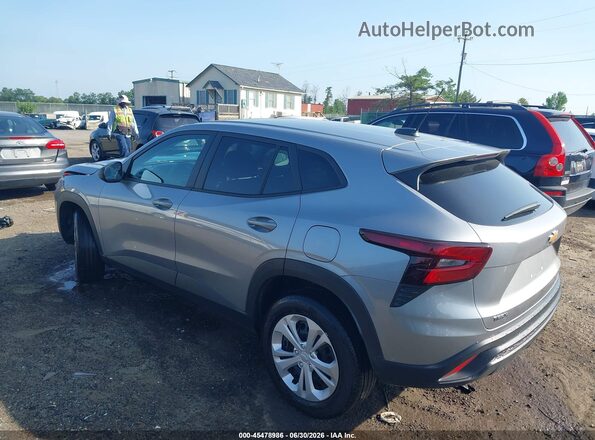KL77LFEP8SC129956 2025 CHEVROLET TRAX Gray Rear left