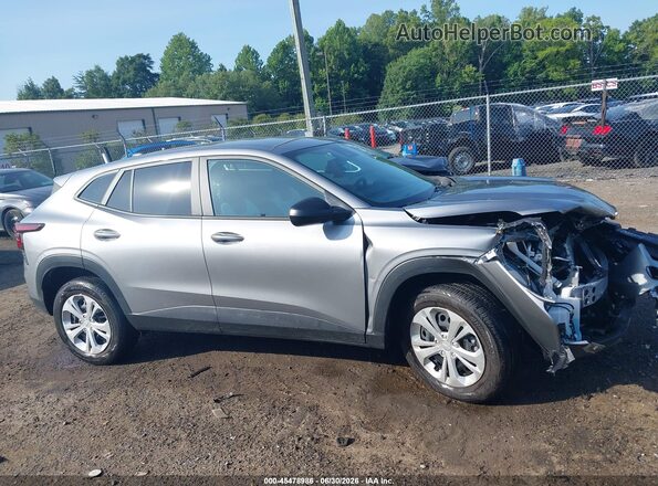 KL77LFEP8SC129956 2025 CHEVROLET TRAX Gray 360 interior view