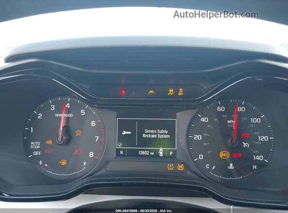 KL77LFEP8SC129956 2025 CHEVROLET TRAX Gray Rear seats view