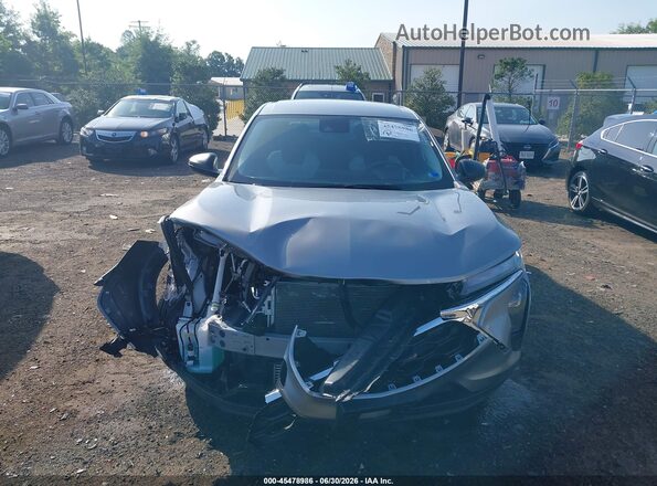 KL77LFEP8SC129956 2025 CHEVROLET TRAX Gray Rear interior view
