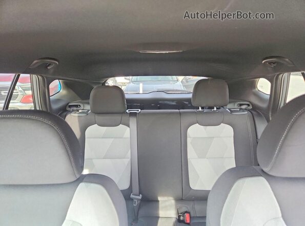 KL77LGE21RC245584 2024 CHEVROLET TRAX Gray უკანა სავარძლების ხედი