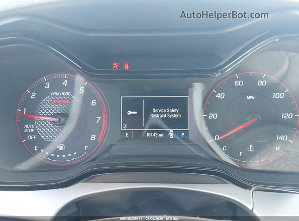 KL77LGE22RC070388 2024 CHEVROLET TRAX White Widok tylnych siedzeń