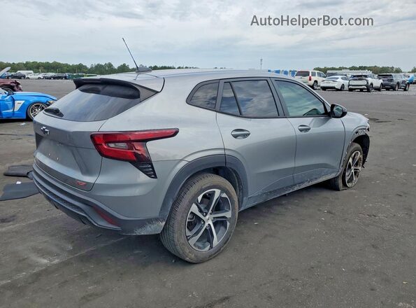 KL77LGE22RC070746 2024 CHEVROLET TRAX Silver Rear right