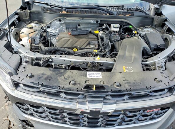 KL77LGE22RC070746 2024 CHEVROLET TRAX Silver Rear interior view