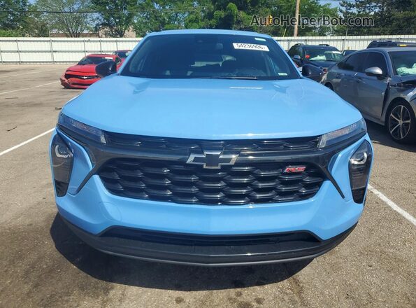 KL77LGE22RC072349 2024 CHEVROLET TRAX Blue Դիմացի տեսք