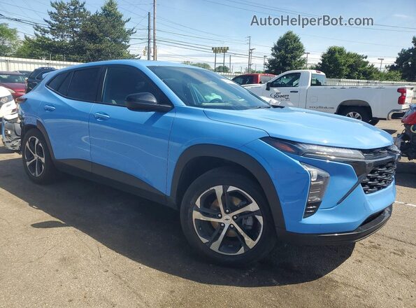 KL77LGE22RC072349 2024 CHEVROLET TRAX Blue Առջևի աջ