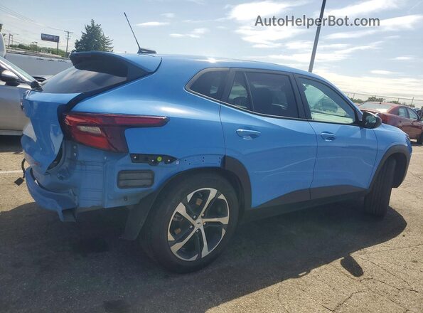 KL77LGE22RC072349 2024 CHEVROLET TRAX Blue Հետևի աջ