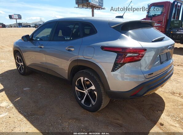 KL77LGE22RC093489 2024 CHEVROLET TRAX Gray Trasero izquierdo