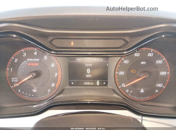 KL77LGE22RC137989 2024 CHEVROLET TRAX Green Widok tylnych siedzeń
