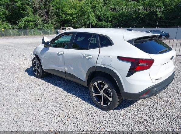 KL77LGE22RC140360 2024 CHEVROLET TRAX White Հետևի ձախ