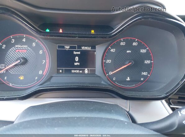 KL77LGE22RC140360 2024 CHEVROLET TRAX White Հետևի նստատեղերի տեսք