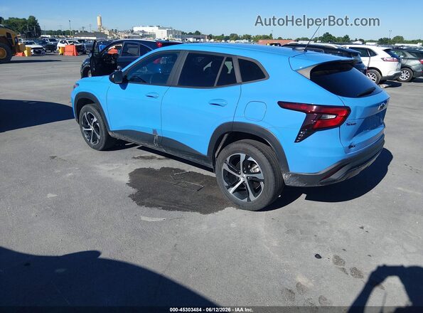 KL77LGE23RC052871 2024 CHEVROLET TRAX Blue Задня ліва чверть