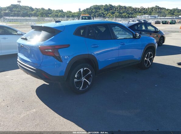 KL77LGE23RC052871 2024 CHEVROLET TRAX Blue Задня права чверть