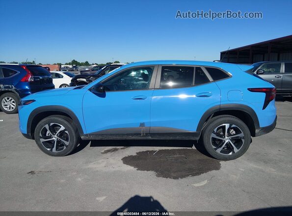 KL77LGE23RC052871 2024 CHEVROLET TRAX Blue Вид задньої частини салону