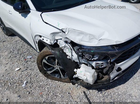 KL77LGE23RC205099 2024 CHEVROLET TRAX White Вид спереду